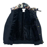 (designers) YOSHIO KUBO FUR TRIMMED STAND UP COLLAR DUCK JACKET