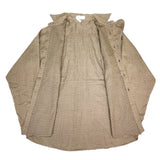 (DESIGNERS) 1980'S～ GIORGIO ARMANI FRONT DEFORMED DESIGN TOTAL PATTERN SHIRT