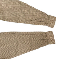(DESIGNERS) 1980'S～ GIORGIO ARMANI FRONT DEFORMED DESIGN TOTAL PATTERN SHIRT