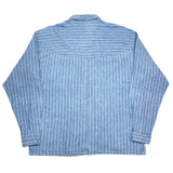 (vintage) 1980'S～ MADE IN USA GUESS 3D POCKET STRIPED PATTERN SHIRT