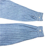 (vintage) 1980'S～ MADE IN USA GUESS 3D POCKET STRIPED PATTERN SHIRT