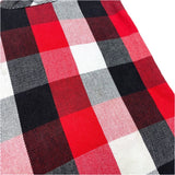 (vintage) 1990'S～ FIVE BROTHER BLOCK CHECKERED HEAVY FLANNEL SHIRT