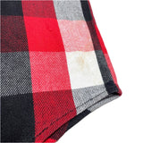(vintage) 1990'S～ FIVE BROTHER BLOCK CHECKERED HEAVY FLANNEL SHIRT