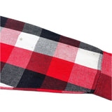 (vintage) 1990'S～ FIVE BROTHER BLOCK CHECKERED HEAVY FLANNEL SHIRT