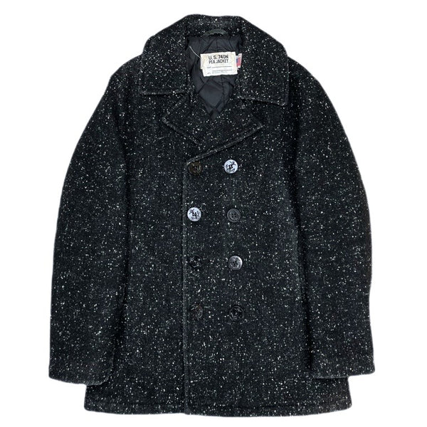 (VINTAGE) 1990'S～ MADE IN USA Schott PATTERNED 10 BUTTON P-COAT