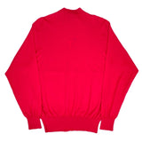 (DESIGNERS) MADE IN ITALY GIANNI VERSACE CASHMERE SILK BLEND DEFORMED COLLAR DESIGN KNIT