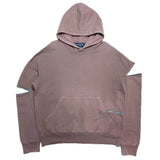 (DESIGNERS) MADE IN JAPAN PHINGERIN ZIPPER DESIGN PULLOVER HOODIE SWEAT SHIRT