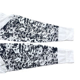 (designers) AD2011 COMME des GARCONS HOMME PLUS SLEEVE TOTAL PATTERN PRINT PANELED DESIGN SHIRT