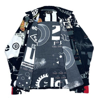 (DESIGNERS) 2000'S～ MADE IN JAPAN BAL ALL OVER PRINT RAYON LOOP COLLAR BOX SHIRT