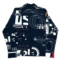 (DESIGNERS) 2000'S～ MADE IN JAPAN BAL ALL OVER PRINT RAYON LOOP COLLAR BOX SHIRT
