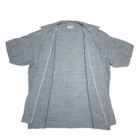 (DESIGNERS) 1990'S～ MADE IN JAPAN JUN MEN RAYON LOOP COLLAR SHORT SLEEVE BOX SHIRT
