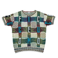 YOSHIYUKI KONISHI FICCE UOMO 総柄ニット 90s DESIGNERS) 1990'S～ Ficce by YOSHIYUKI KONISHI FICCE UOMO LOGO