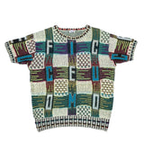 (DESIGNERS) 1990'S～ Ficce by YOSHIYUKI KONISHI FICCE UOMO LOGO SHORT SLEEVE KNIT
