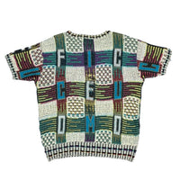 YOSHIYUKI KONISHI FICCE UOMO 総柄ニット 90s DESIGNERS) 1990'S～ Ficce by YOSHIYUKI KONISHI FICCE UOMO LOGO