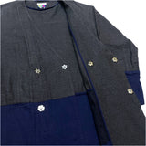 (DESIGNERS) MADE IN JAPAN FACETASM BICOLOR SAMUE STYLE COAT