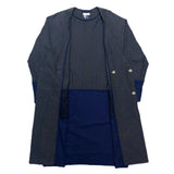 (DESIGNERS) MADE IN JAPAN FACETASM BICOLOR SAMUE STYLE COAT
