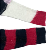 (DESIGNERS) 2023 DAIRIKU PANELED DESIGN LOW GAUGE MOHAIR KNIT