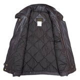 (VINTAGE) 1980'S～ EDDIE BAUER BLACK TAG LEATHER DOWN VEST