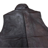 (VINTAGE) 1980'S～ EDDIE BAUER BLACK TAG LEATHER DOWN VEST