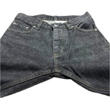(designers) 1999 HELMUT LANG CLASSIC DENIM 5 POCKET YARN DYED BLACK DENIM PANTS