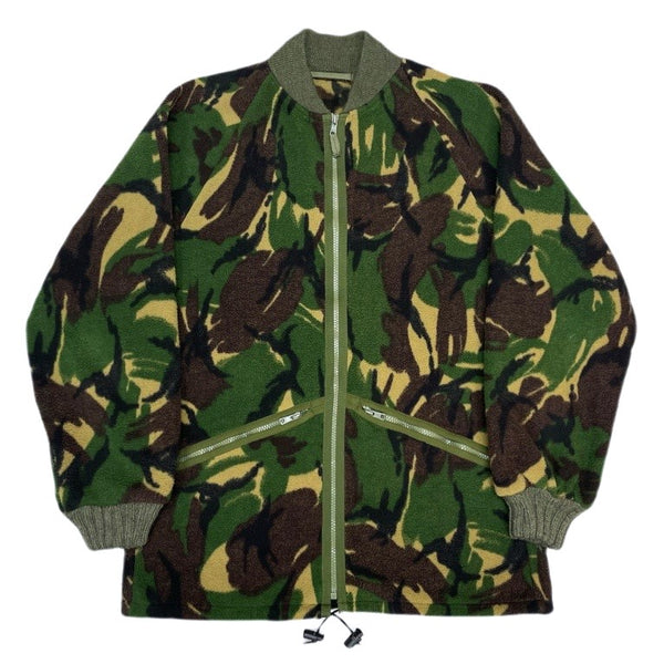(VINTAGE) 1999 BRITISH ARMY DPM CAMOUFLAGE PATTERN FLEECE JACKET