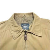 ((DESIGNERS) 1990'S～ MADE IN ITALY EMPORIO ARMANI FLIGHT JACKET WITH BOA COLLAR