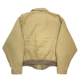 ((DESIGNERS) 1990'S～ MADE IN ITALY EMPORIO ARMANI FLIGHT JACKET WITH BOA COLLAR