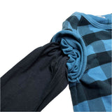 (designers) 2012 MADE IN JAPAN UNDERCOVERISM LAYERED STYLE BLOCK CHECKERED SWEAT SHIRT