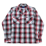 (vintage) 2000'S～ WRANGLER SHADOW PLAID LOOP COLLAR BOX SHIRT