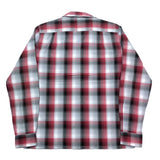 (vintage) 2000'S～ WRANGLER SHADOW PLAID LOOP COLLAR BOX SHIRT