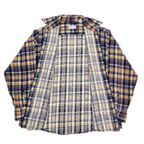 (vintage) 1980'S～ HIGHLANDER FLANNEL by BUD BERMA PLAID PATTERN PRINT FLANNEL SHIRT