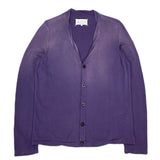 (DESIGNERS) 2013 MADE IN ITALY MAISON MARGIELA 10 COLOR FADED COTTON CARDIGAN