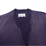 (DESIGNERS) 2013 MADE IN ITALY MAISON MARGIELA 10 COLOR FADED COTTON CARDIGAN