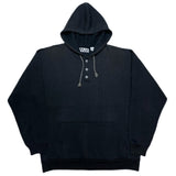 (vintage) 1980'S～ TEAM BAJA HENLEY NECK PULLOVER HOODIE SWEAT SHIRT
