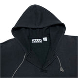 (vintage) 1980'S～ TEAM BAJA HENLEY NECK PULLOVER HOODIE SWEAT SHIRT