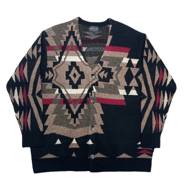 トップス PENDLETON NATIVE PATTERN CARDIGAN VINTAGE) 2000'S～ PENDLETON NATIVE PATTERN KNIT CARDIGAN – Linco