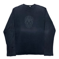 (DESIGNERS) 1990'S～ MADE IN USA A&G FADED DOBLE SIDED PRINT LONG SLEEVE T-SHIRT