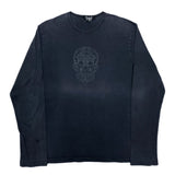 (DESIGNERS) 1990'S～ MADE IN USA A&G FADED DOBLE SIDED PRINT LONG SLEEVE T-SHIRT