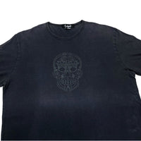 (DESIGNERS) 1990'S～ MADE IN USA A&G FADED DOBLE SIDED PRINT LONG SLEEVE T-SHIRT