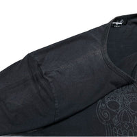 (DESIGNERS) 1990'S～ MADE IN USA A&G FADED DOBLE SIDED PRINT LONG SLEEVE T-SHIRT