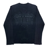 (DESIGNERS) 1990'S～ MADE IN USA A&G FADED DOBLE SIDED PRINT LONG SLEEVE T-SHIRT