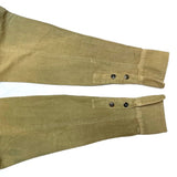 (DESIGNERS) GREG LAUREN HAND DYED REMAKE BAND COLLAR CHAMOIS CLOTH SHIRT