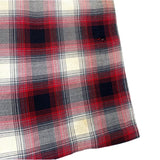 (BORO) 1960'S～ PILGRIM SHADOW PLAID RAYON LOOP COLLAR BOX SHIRT