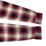 (BORO) 1960'S～ PILGRIM SHADOW PLAID RAYON LOOP COLLAR BOX SHIRT