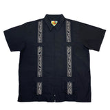 (VINTAGE) 2000'S～ HABAND GUAYABERA 4 POCKET ZIP UP SHORT SLEEVE CUBAN SHIRT