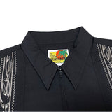 (VINTAGE) 2000'S～ HABAND GUAYABERA 4 POCKET ZIP UP SHORT SLEEVE CUBAN SHIRT