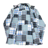 (DESIGNERS) 2000'S～ RESONATE GOOD ENOUGH PLAID PATTERN PATCHWORK HEAVY FLANNEL SHIRT