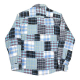 (DESIGNERS) 2000'S～ RESONATE GOOD ENOUGH PLAID PATTERN PATCHWORK HEAVY FLANNEL SHIRT