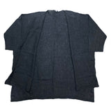 (designers) MADE IN EU ESKANDAR LINEN 100% LOOSE FIT DESIGN COLLARLESS BIG SHIRT