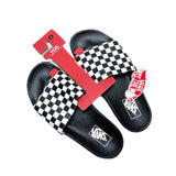 (other) DEAD STOCK NEW 2016 VANS CHECKERED FLAG PATTERN SLIDE ON SANDALS